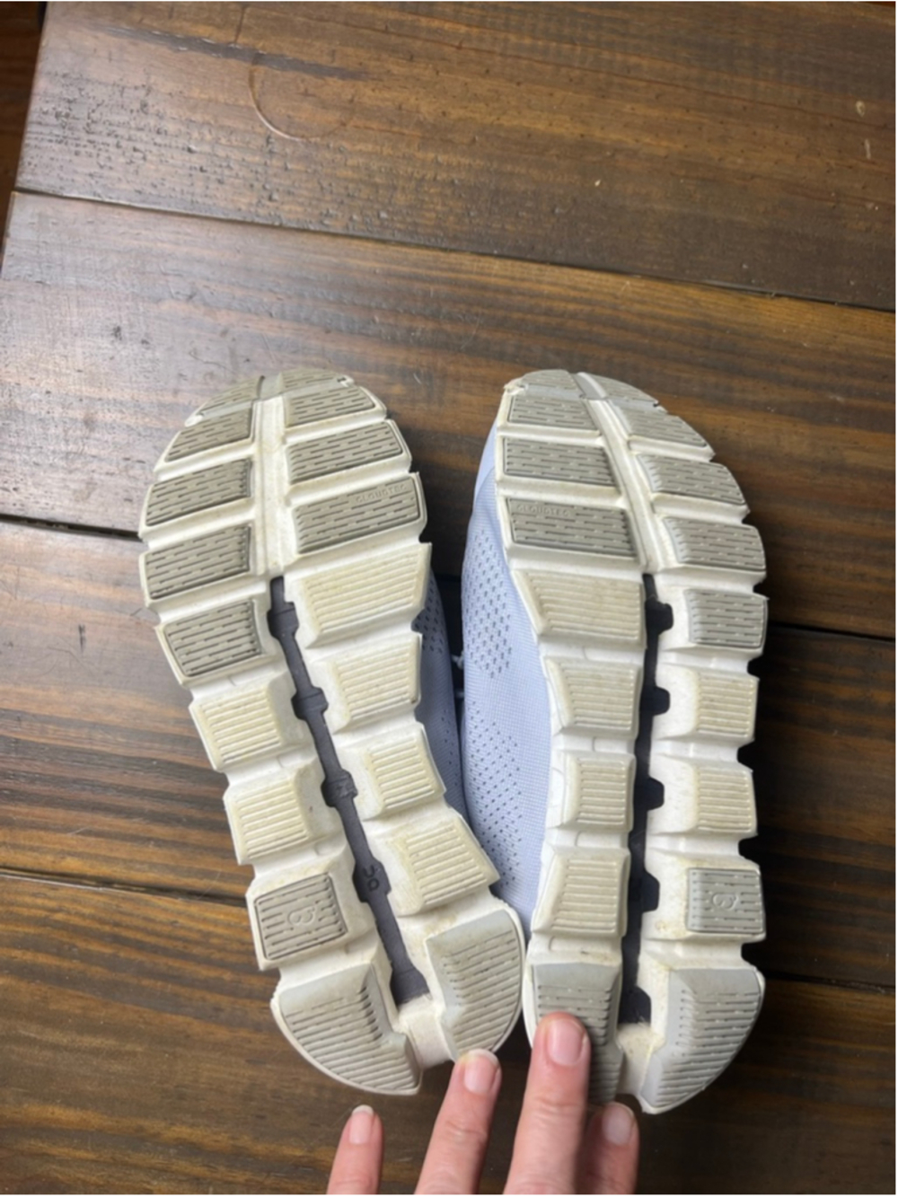 On Cloud 5 Womens Running Shoes Size 7.5 Lavender Gray CloudTec Sneakers - Picture 5 of 6